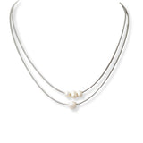 Freshwater Pearl Double Layered Necklace