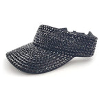 101562, BLING RHINESTONE SUN VISOR HAT