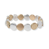 101975, ROUND METAL STRETCH BRACELET