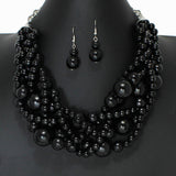 101980, PEARL CLUSTER NECKLACE