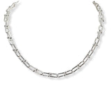 101986, BALL EDGE METAL CHAIN TOGGLE NECKLACE