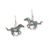 101996, WESTERN HORSE EARRING
