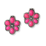 102002, WESTERN TURQUOISE STONE EARRING