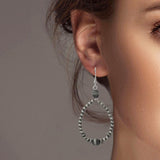 102010, WESTERN NAVAJO BEADED EARRING