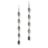 102032, WESTERN LEAF DROP DANGLE EARRING