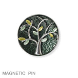 102109, TREE OF LIFE MAGNETIC PIN