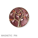 102109, TREE OF LIFE MAGNETIC PIN