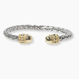 102135, DESIGNER INSPIRED CABLE CUFF BRACELET