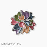 102141, FLOWER MAGNETIC PIN
