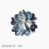 102141, FLOWER MAGNETIC PIN