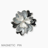 102141, FLOWER MAGNETIC PIN