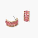 102145, MARQUISE GLITTER ACCENT EARRING