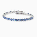 102155, CUBIC ZIRCONIA CRYSTAL RHINESTONE STRETCH CUFF BRACELET