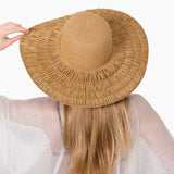 102164, STRAW FLOPPY SUN HAT