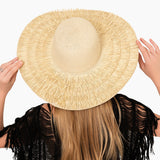 102164, STRAW FLOPPY SUN HAT