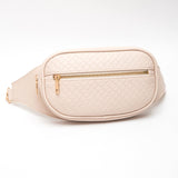 102179, FAUX LEATHER FANNY & SLING BAG
