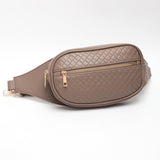 102179, FAUX LEATHER FANNY & SLING BAG