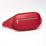 102179, FAUX LEATHER FANNY & SLING BAG