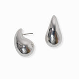 102214, TEARDROP STUD EARRING