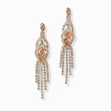 102222, MARQUISE CUBIC ZIRCONIA CRYSTAL RHINESTONE EARRING