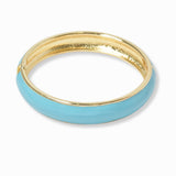 10225, ENAMEL HINGED BANGLE BRACELET