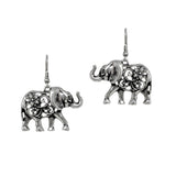 102261, ELEPHANT METAL EARRING