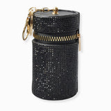 102363, BLING CRYSTAL RHINESTONE KEYCHAIN POUCH