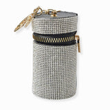 102363, BLING CRYSTAL RHINESTONE KEYCHAIN POUCH