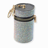 102363, BLING CRYSTAL RHINESTONE KEYCHAIN POUCH