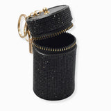 102363, BLING CRYSTAL RHINESTONE KEYCHAIN POUCH