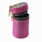 102363, BLING CRYSTAL RHINESTONE KEYCHAIN POUCH
