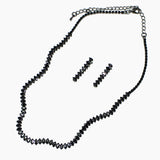 102394, MARQUISE CUBIC ZIRCONIA ACCENT NECKLACE SET