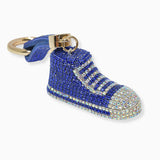 102543, BLING SNEAKER SHOE CRYSTAL RHINESTONE KEYCHAIN