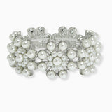 102555, PEARL FLOWER STRETCH BRACELET