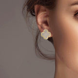 102560, CLOVER STUD EARRING