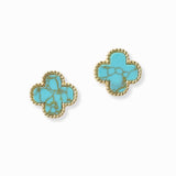 102560, CLOVER STUD EARRING