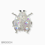 Ladybug Crystal Rhinestone PIN Brooch - view 4