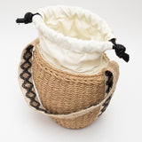 102765, CROCHET STRAW CROSSBODY BAG