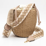 102765, CROCHET STRAW CROSSBODY BAG