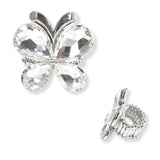102803, BUTTERFLY RHINESTONE STRETCH RING