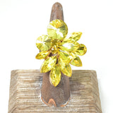 102805, MULTI SHAPE RHINESTONE STRETCH RING