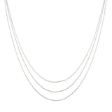 102862, DAINTY CHAIN MULTI LAYERED NECKLACE