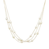 102868, 36" FRESHWATER PEARL ACCENT LONG NECKLACE