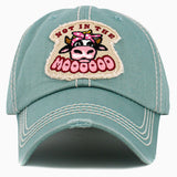 102929, "NOT IN THE MOOD" WASHED VINTAGE BALL CAP