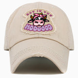 102929, "NOT IN THE MOOD" WASHED VINTAGE BALL CAP