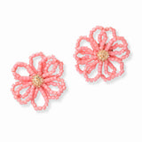102933, FLOWER BEADED EARRING