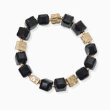102960, GEOMETRIC BEADED STRETCH BRACELET