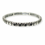 102983, WESTERN TURQUOISE STONE ACCENT STRETCH BRACELET