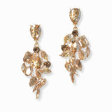 102993, GEOMETRIC SHAPE RHINESTONE DANGLE EARRING