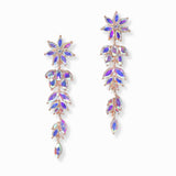 102995, RHINESTONE DROP DANGLE EARRING